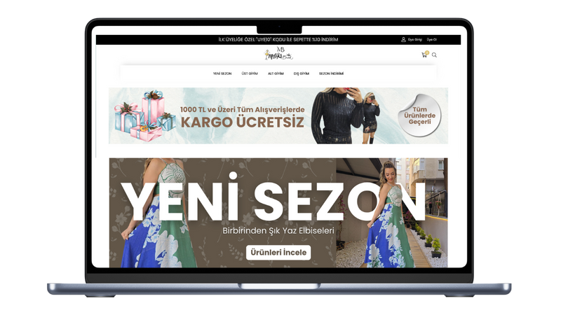 Meliks Butik projesi